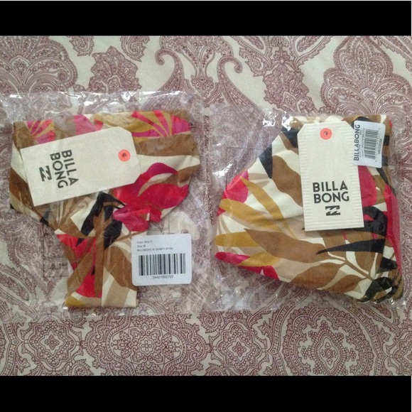 🌺2X HP! NWT Billabong Tropic Nights Bikini - Picture 8 of 8